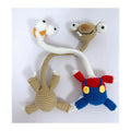 Crochet Animal Keychain Charm