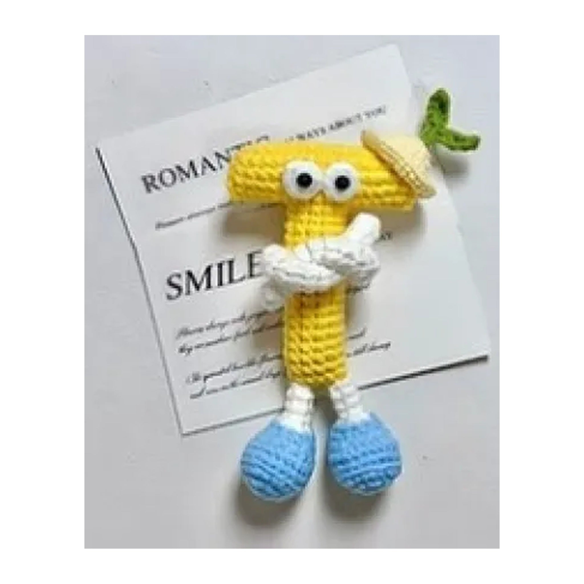 Crochet Duck Mascot Charm