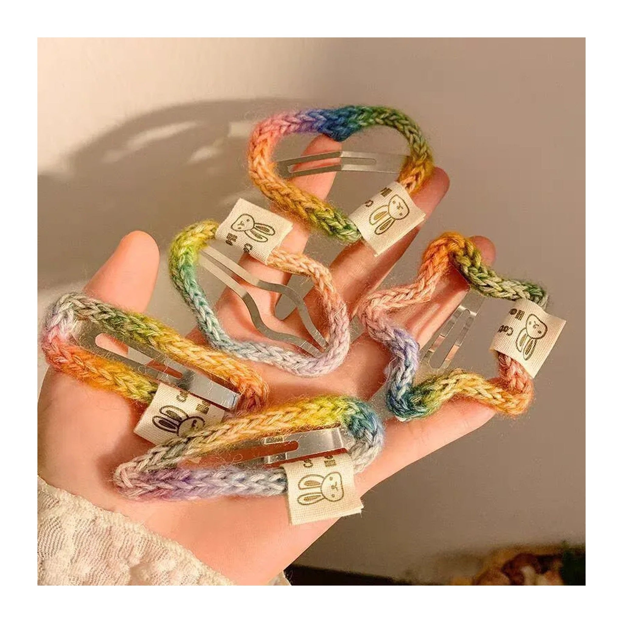 Crochet Snack Hair Clip Set