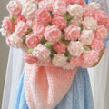 Dreamy Gradient Rose Blanket DIY Crochet Kit — handmade crochet by OOM