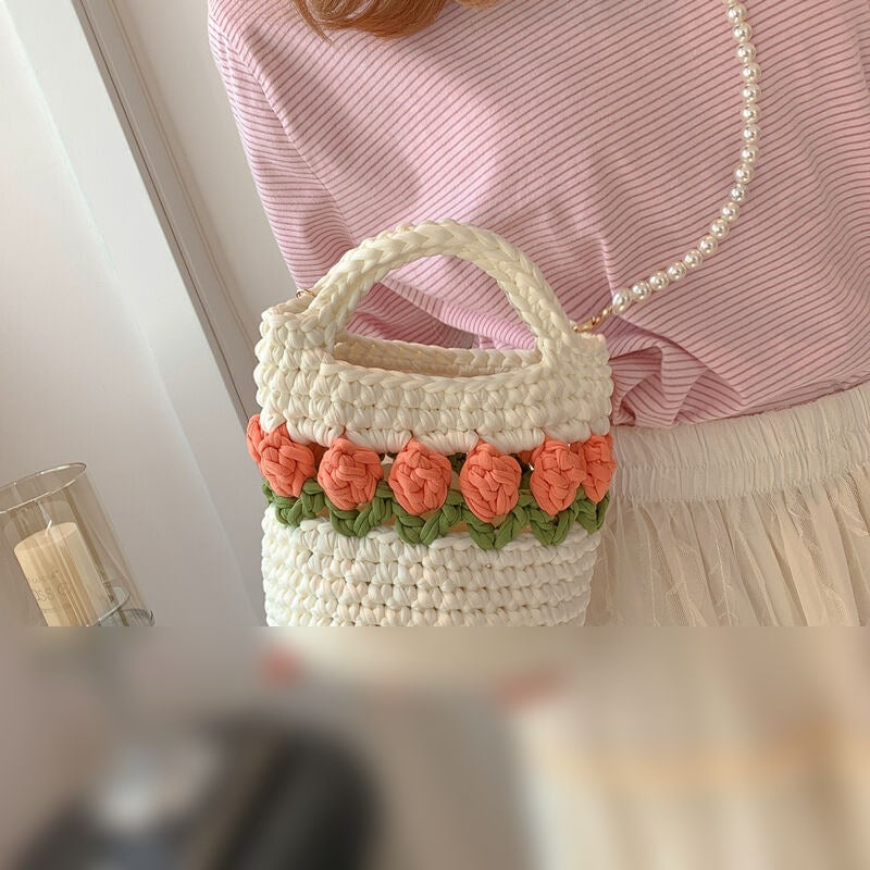 TulipRound BagDIY Material Kit KnitBag — OOM