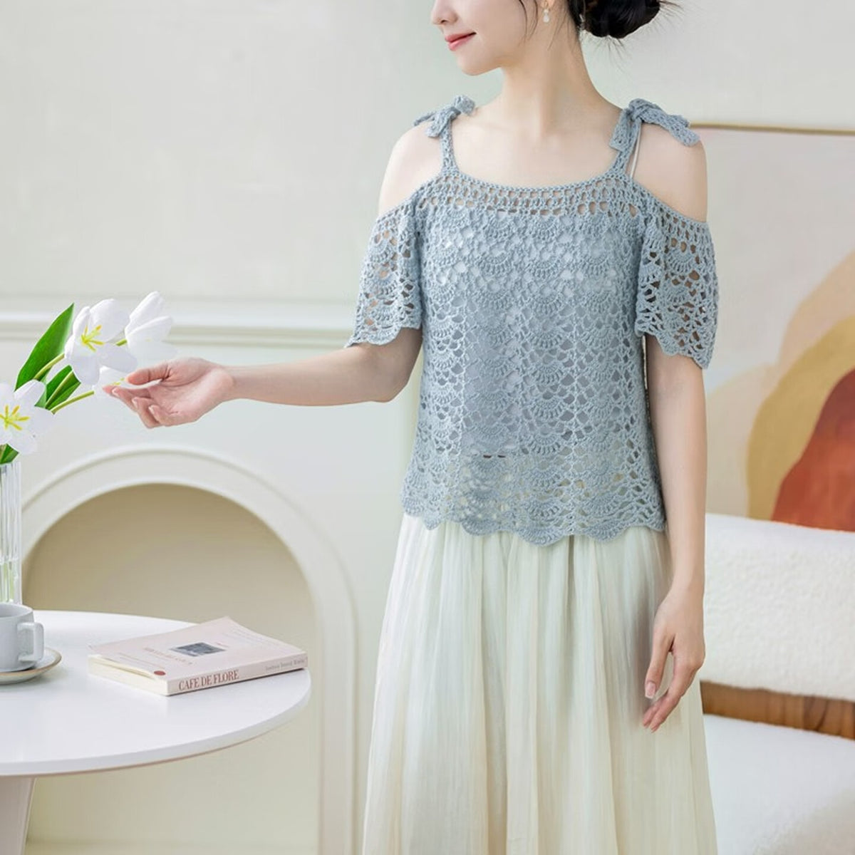 Style Top Style diy Crochet Knit Style Yarn Kit Material Kit