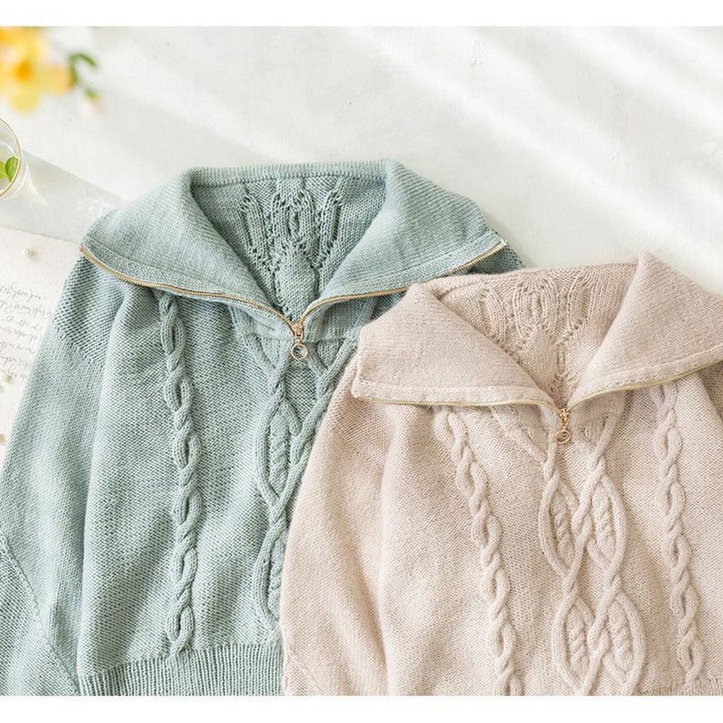 Style Sweater Style DIY Knit Knitting Style Yarn Kit Material Kit Style Color 6 Style Size S Material Kit Style