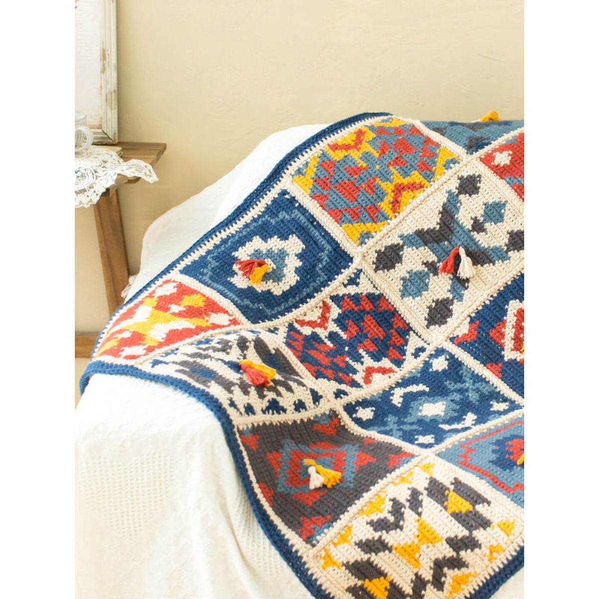 Style Blanket diy Style Gift Knit Style Crochet Yarn Kit
